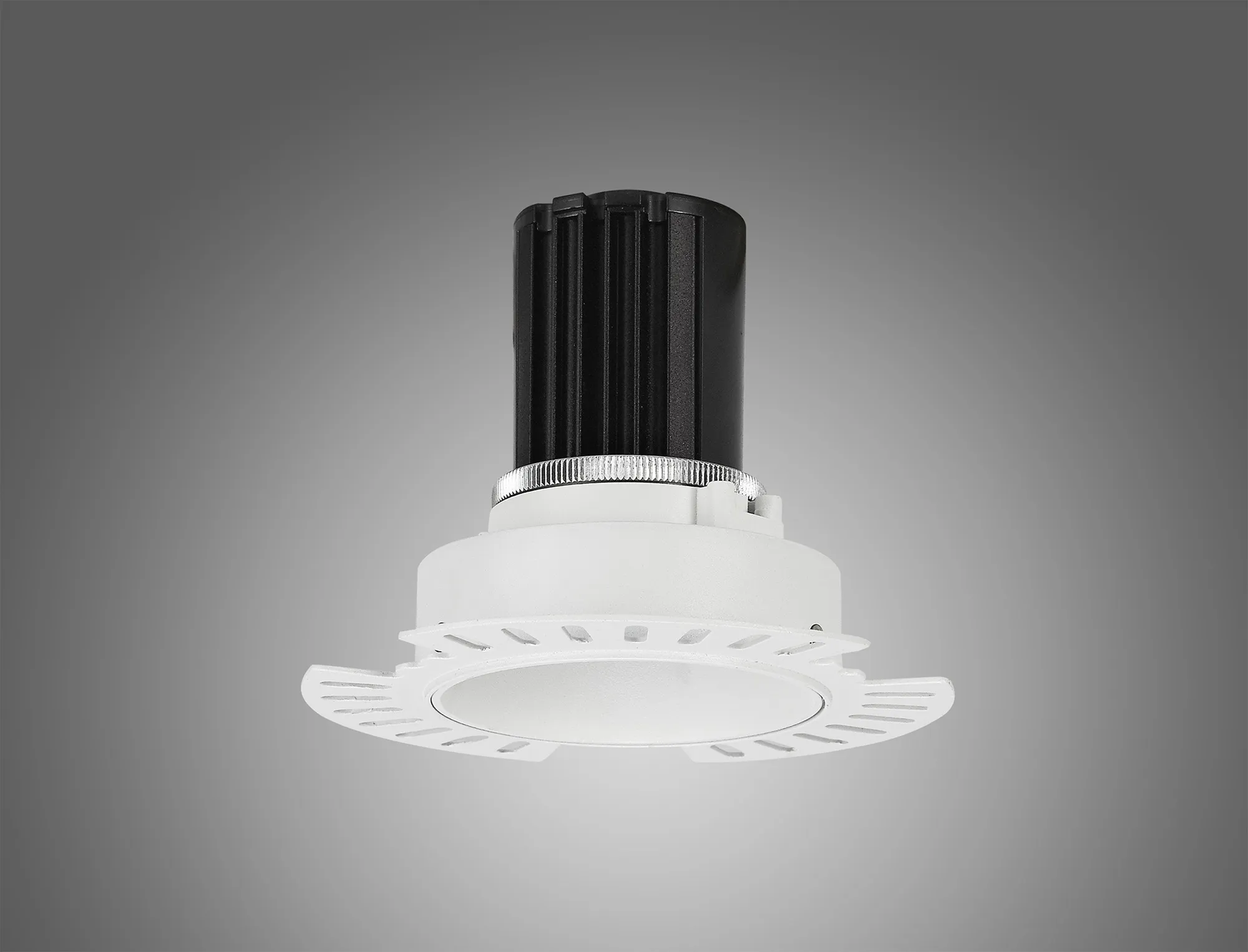 Basy 10 Tridonic Powered 10W 2700K 710lm 36° CRI>90 LED Engine White Fixed Recessed Spotlight, IP20 DM200945  Dlux Basy 10